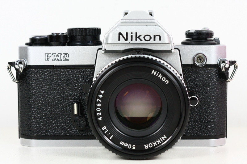 尼康 NIKON FM2 日产135胶片单反相机 + nikkor 50/1.8镜头 +马达