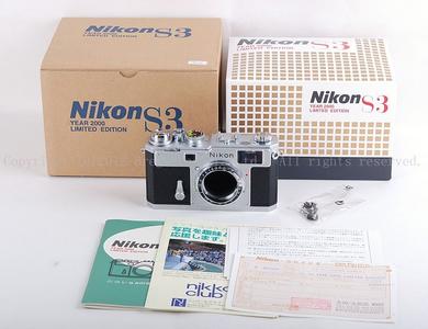 【全新】NIKON/尼康 S3 千禧复刻限量版机身 银色 包装齐全  #jp14232