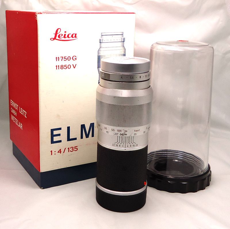 徕卡Leica ELMAR 135mm F4 - M卡口银色 精典人像镜头