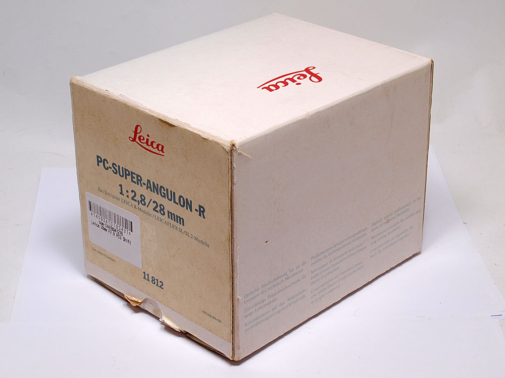 徕卡 Leica R 28/ 2.8 PC-Super-Angulon-R 移轴镜头 带包装