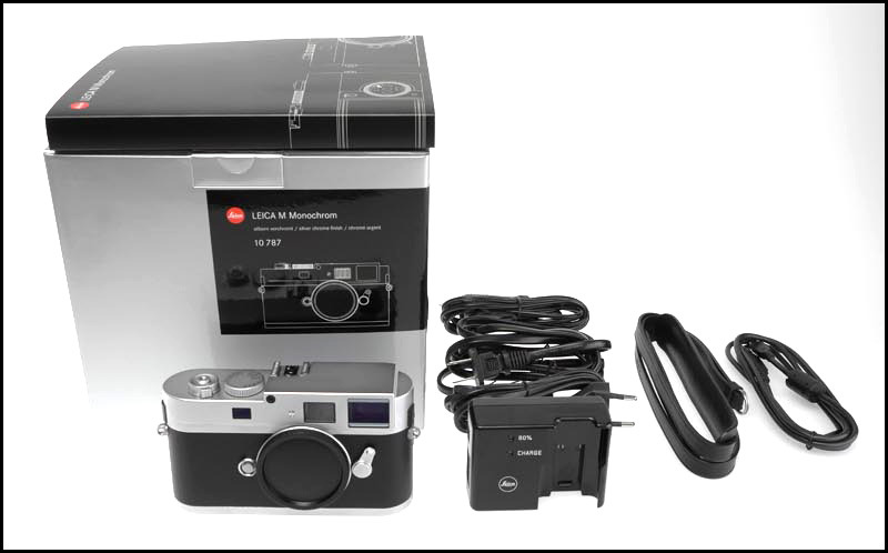 徕卡 Leica M Monochrom MM 银色 带包装（快门100次）代理货