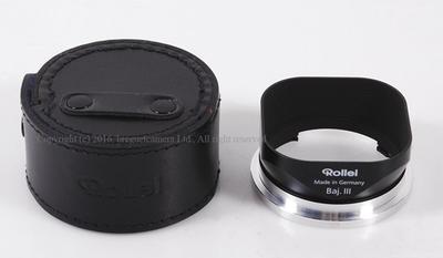 【美品】Rolleiflex/禄来 Baj III 双反2.8F/GX/FX用光罩 HK6576X