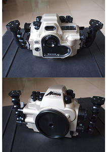 尼康f100相机+14mm、17-35mm带包装，专业水下潜水壳几乎全新