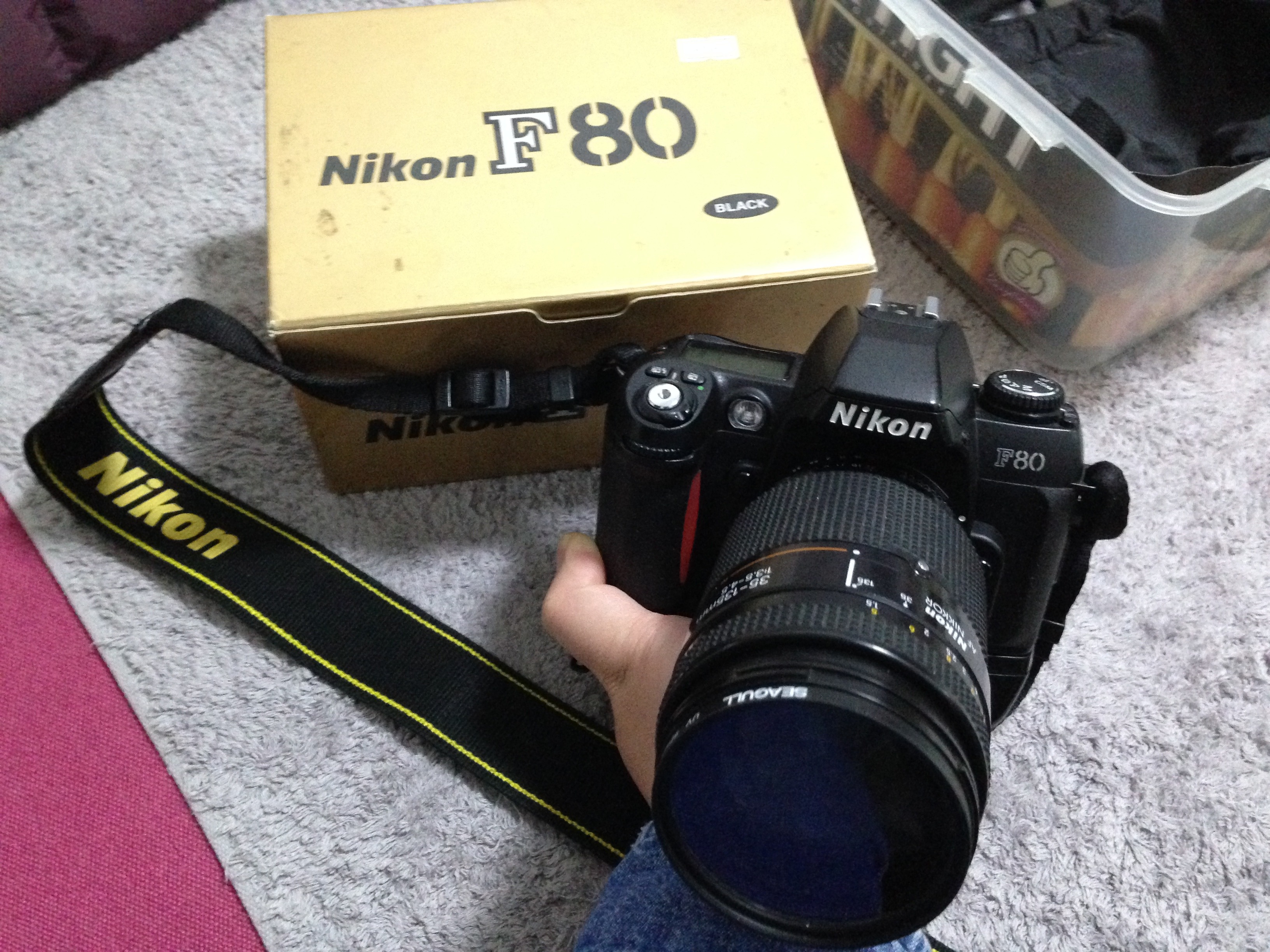 Nikon F80+35-135镜头