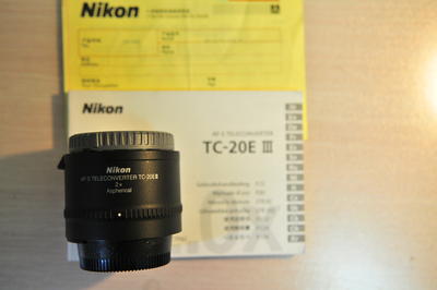 Nikon/尼康 TC-20E III 2X三代 2倍增距镜