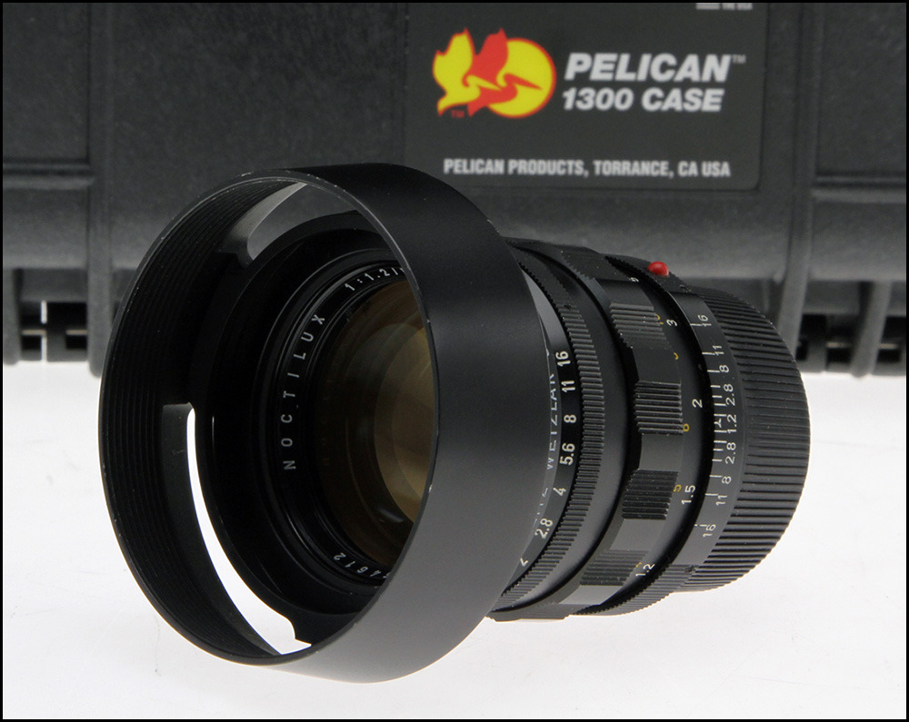 徕卡 Leica M 50/1.2 Noctilux 双非镜头 带光罩
