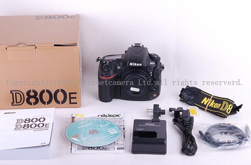 【新同品快门数3445】Nikon/尼康 D800e，3600万像素数码相机，带包装 