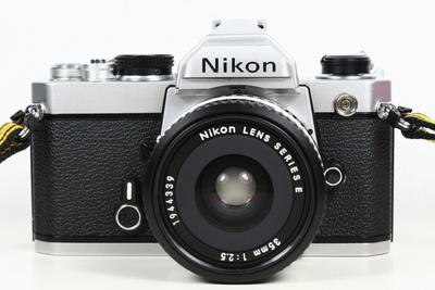 尼康 NIKON FM 日产135胶片单反相机 + 35/2.5 镜头