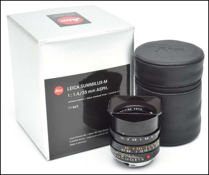 徕卡 Leica M 35/1.4 ASPH FLE 6-BIT 11663 带包装（代理货）