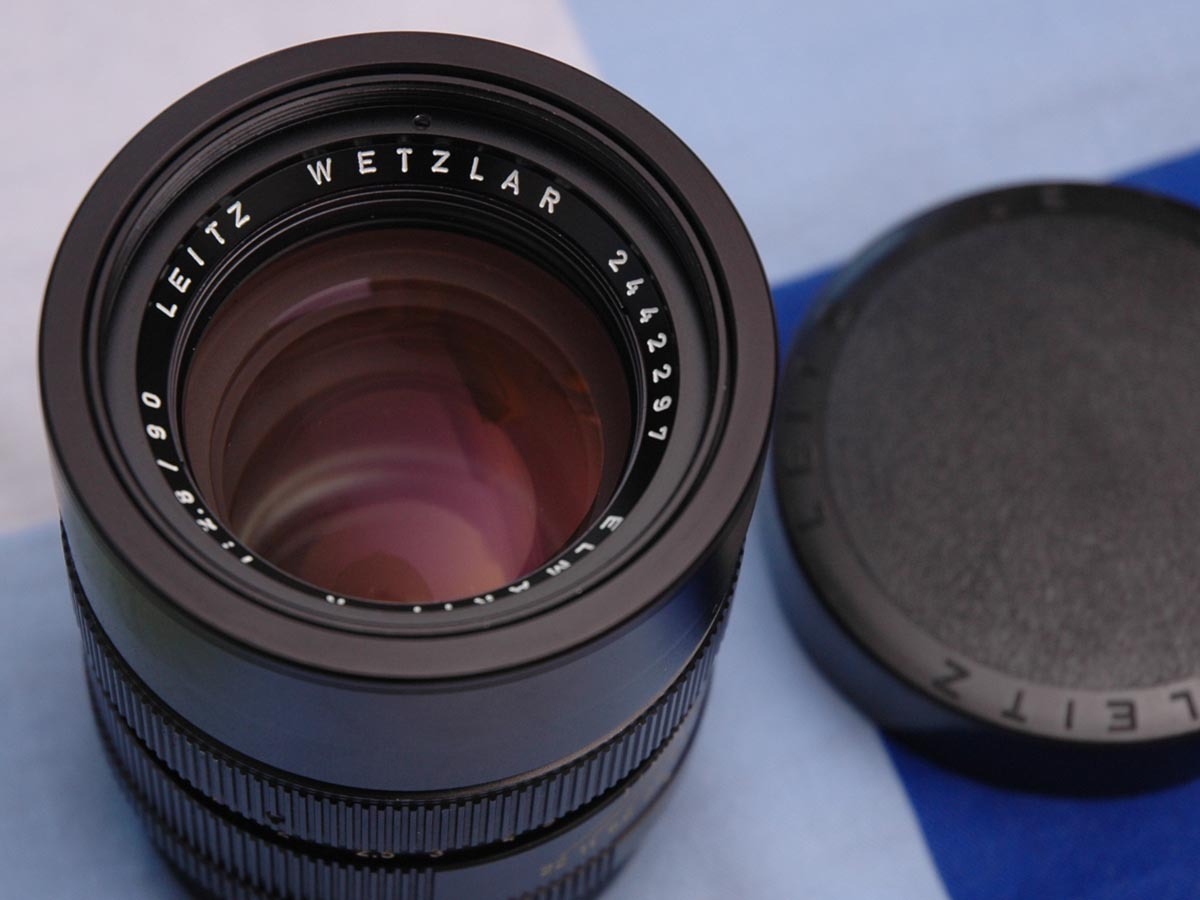 徕卡Leica Elmarit-R 90 mm f/ 2.8 小头九德产（244号段）