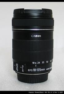 自用佳能 EF-S 18-135MM F/3.5-5.6 IS镜头出售