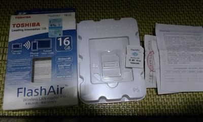 出京东行货东芝 FlashAir WiFi SDHC存储卡 Class10（W-02）（16GB）