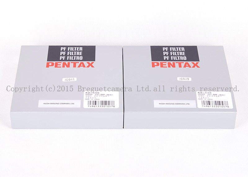 【新品】pentax/宾得 SMC PF滤镜 PF filter 128mm 全新未使用35622