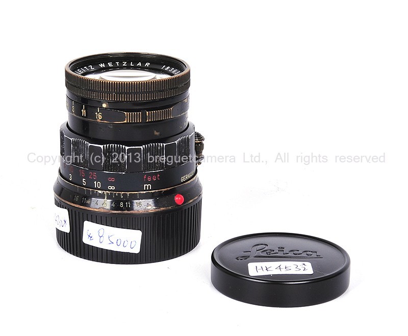 Leica/徕卡 SUMMICRON M 50/2 Rigid 黑漆版　#HK4532 
