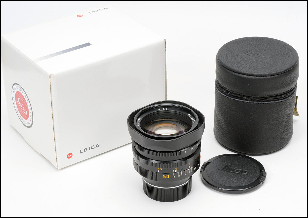 徕卡 Leica M 50/1.0 NOCTILUX-M 第四代 自带罩 带包装