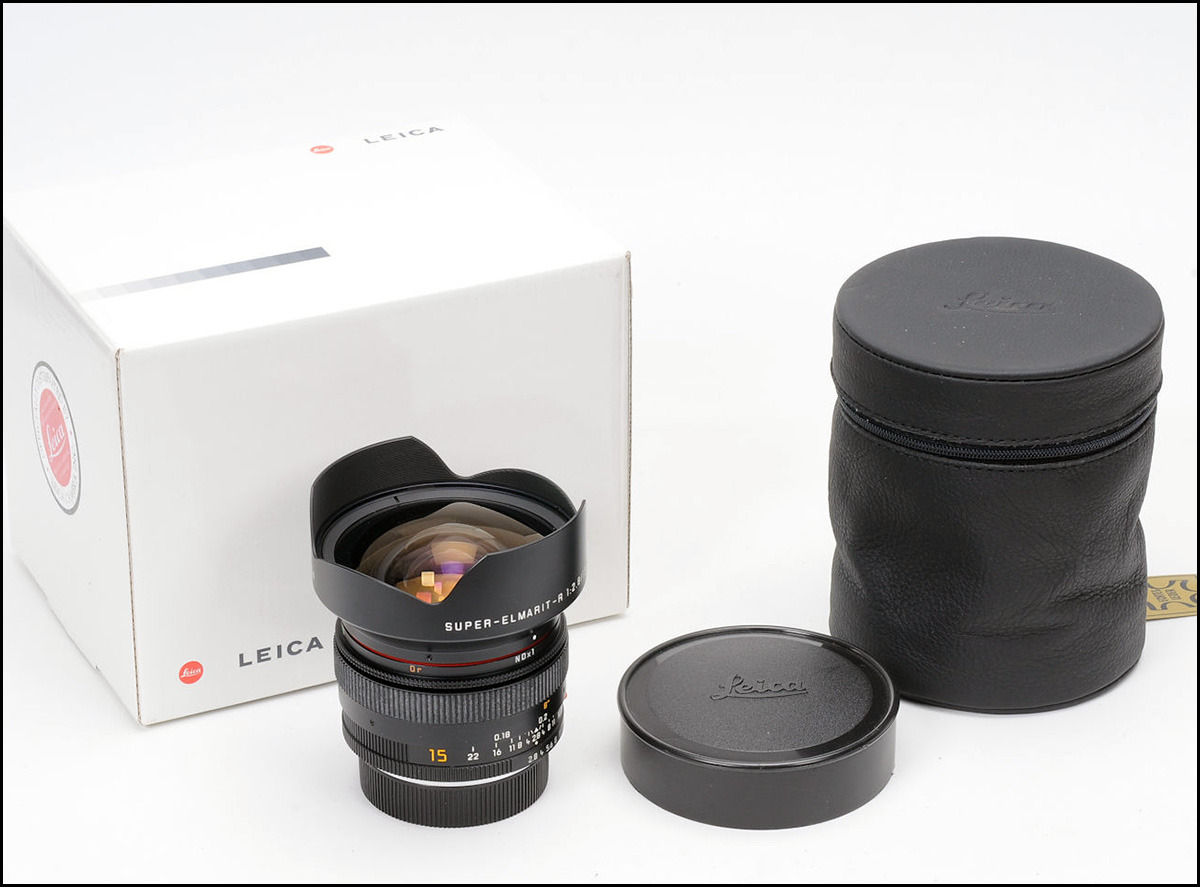 徕卡 Leica R 15/2.8 SUPER-ELMARIT-R ASPH ROM！带包装！