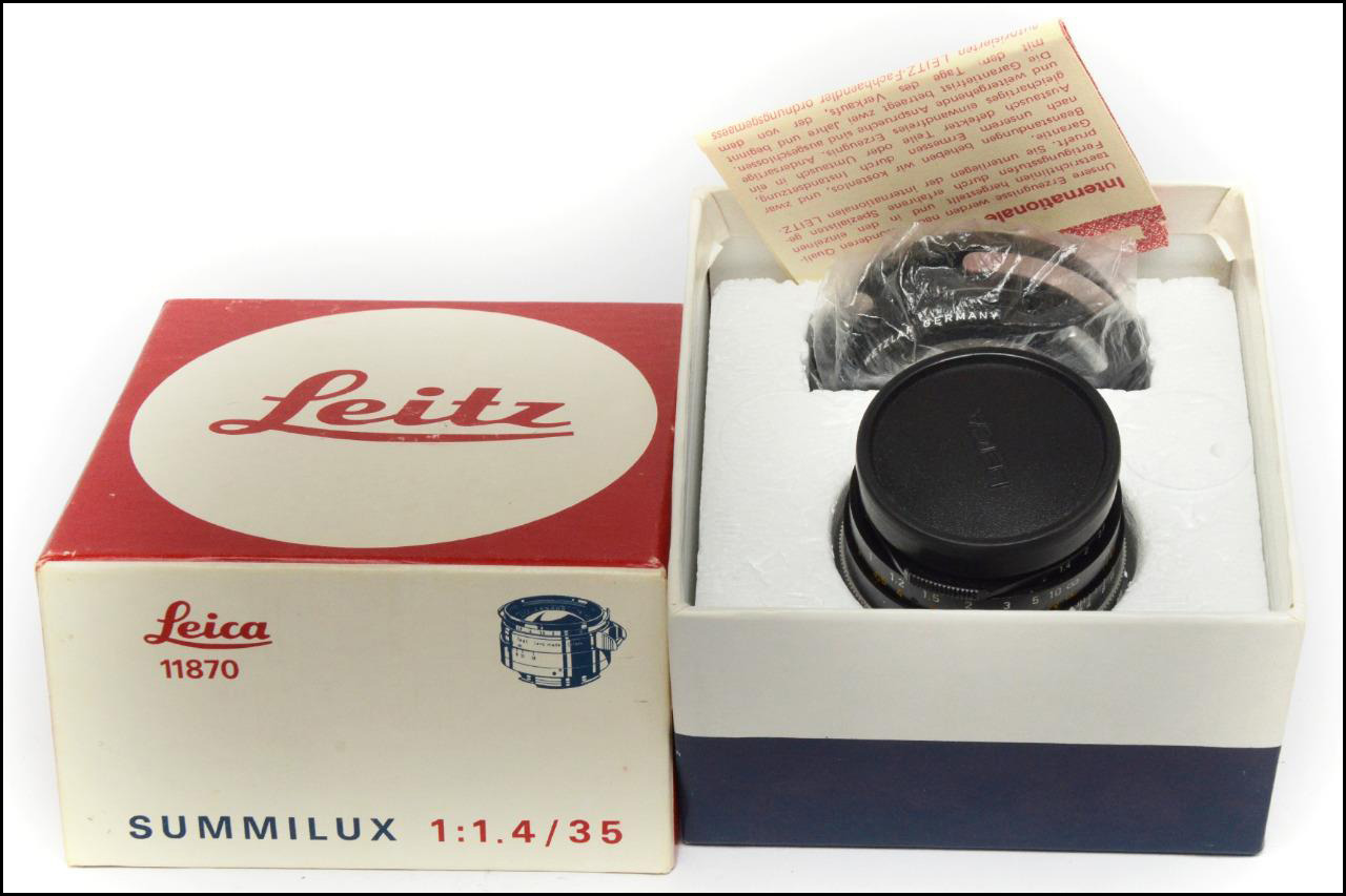 徕卡 Leica M 35/1.4 Summilux 圣光 带包装（29号段）