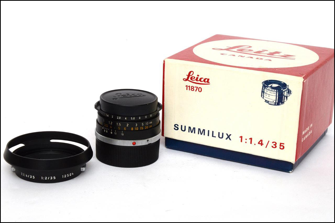 徕卡 Leica M 35/1.4 Summilux 圣光 带包装（26号段）（展示品）