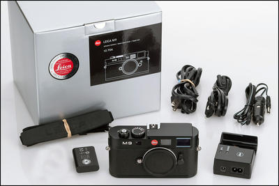 徕卡 （全新无隐患CCD！）Leica M9 黑漆带包装 （快门150次）