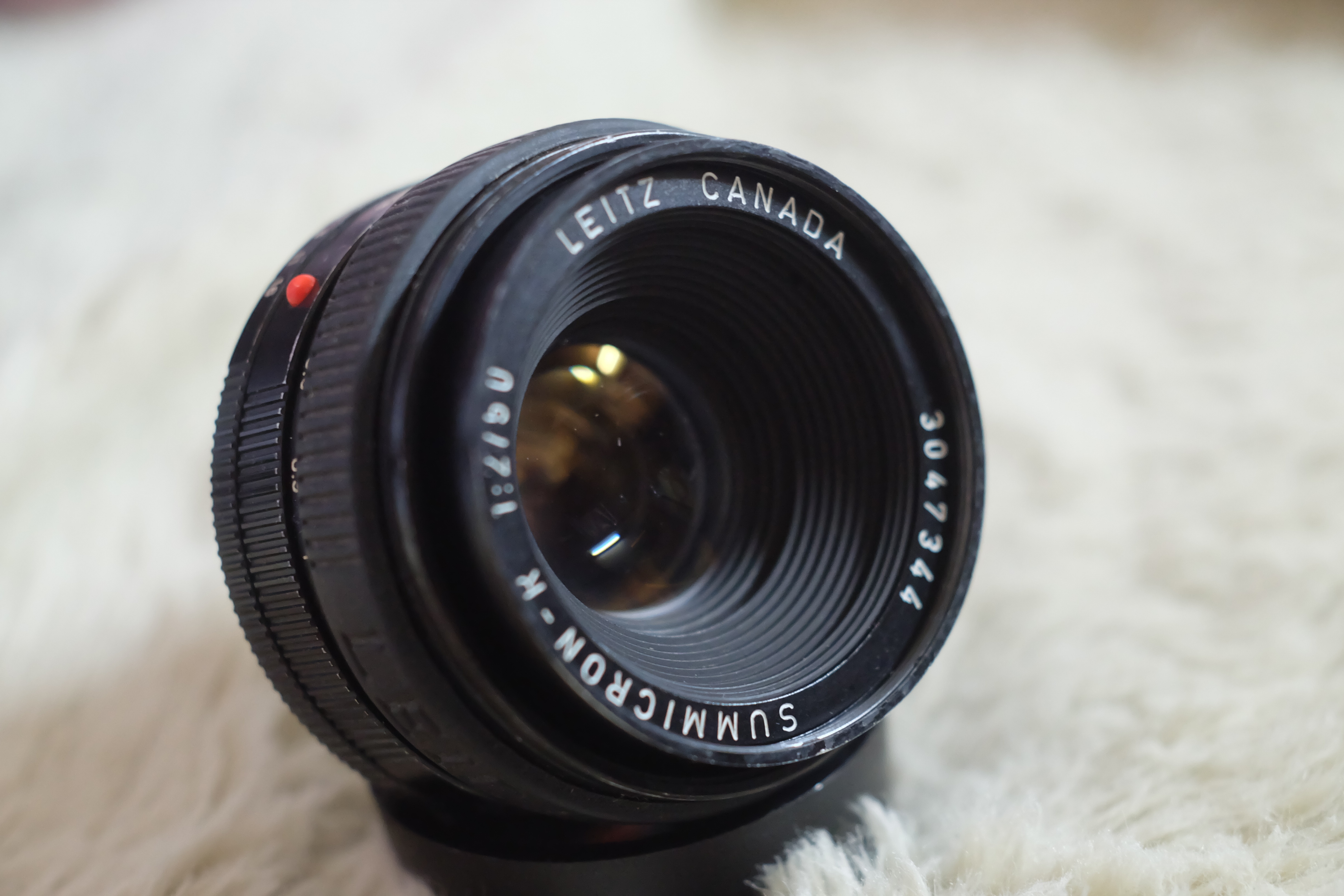 Leica Summicron-R 50 mm f/ 2.0 E55  已改NIKON口