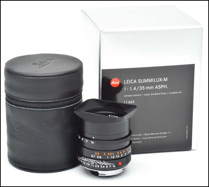 徕卡 Leica M 35/1.4 ASPH FLE 6-BIT 11663 带包装 新同品