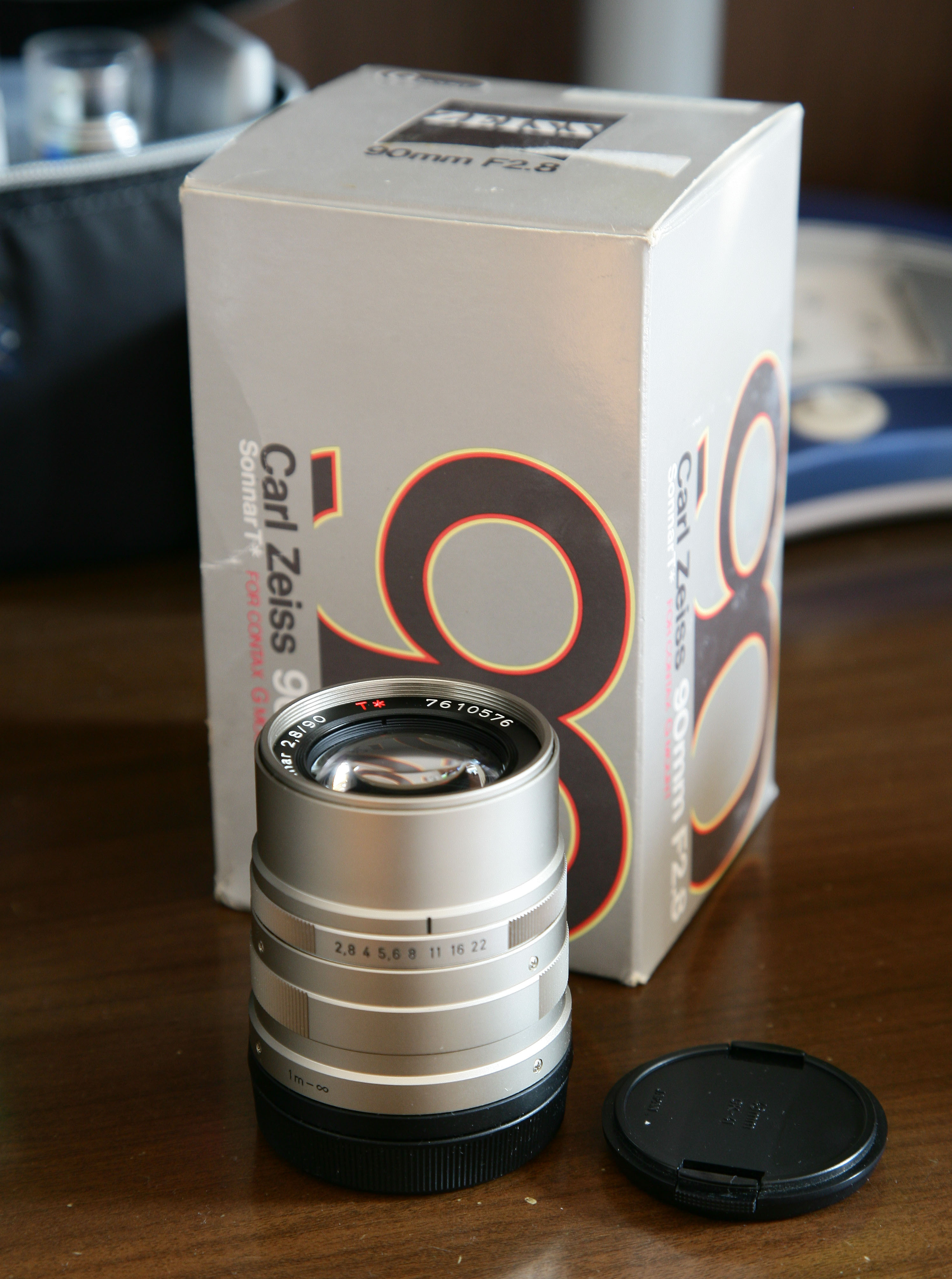 康泰时 G 镜头 Sonnar 90mm F2.8 带原厂包装盒
