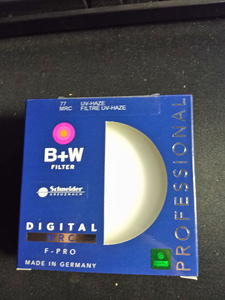 B+W 77mm UV镜