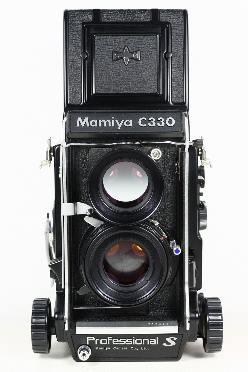 玛米亚 MAMIYA C330S+ 80/2.8 S 蓝点镜头 日产120双反相机 好品