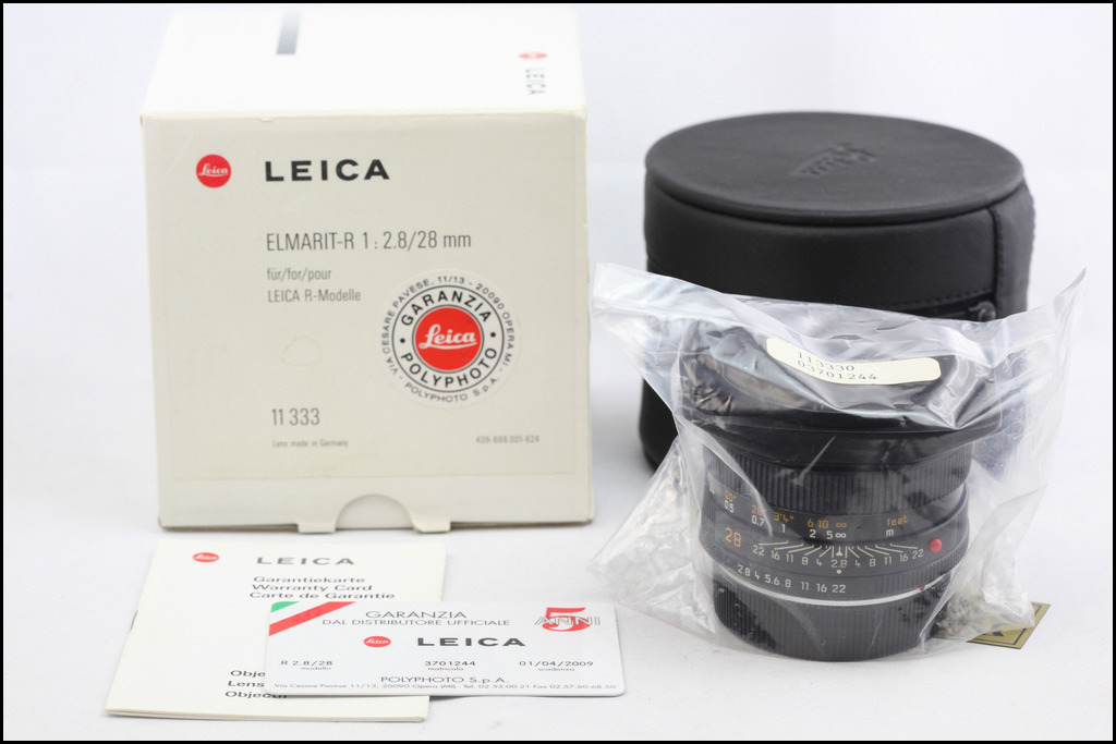 徕卡 Leica R 28/2.8 ELMARIT-R E55 ROM 好成色 带包装