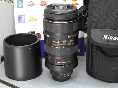 出售尼康80-400/F4.5-5.6D镜头
