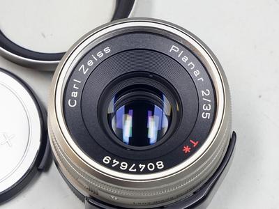 康泰时 Contax G 35 F2 镜头（附原厂遮光罩+UV 镜） 