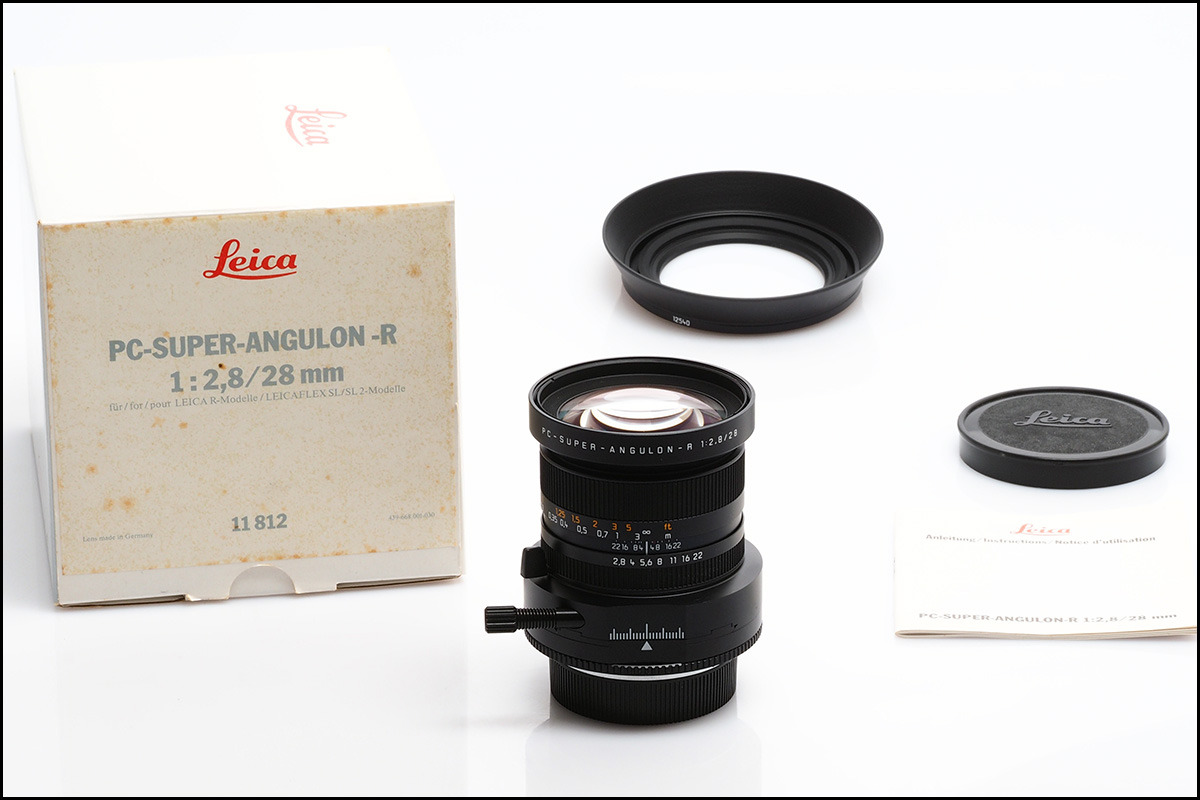 徕卡 Leica R 28/2.8 PC-Super-Angulon-R 移轴镜头 带包装
