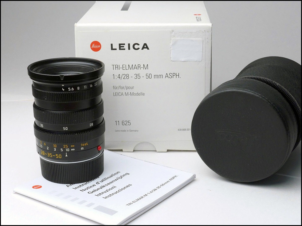 徕卡 Leica M 28-35-50/4 ASPH E55 三焦头 带包装（靓号）