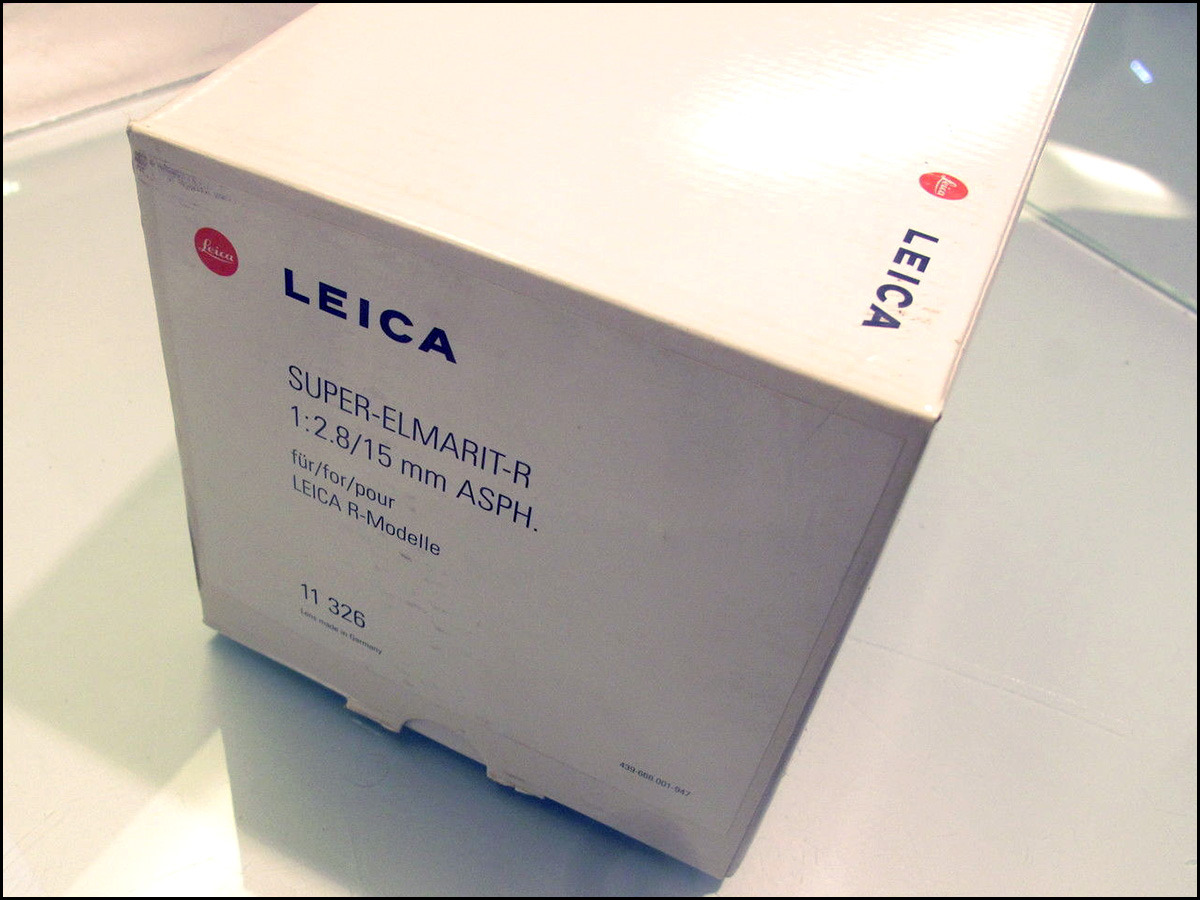 徕卡 Leica R 15/2.8 SUPER-ELMARIT-R ASPH ROM！全新库存！