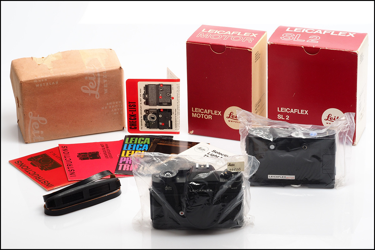 徕卡 Leicaflex SL2 MOT + 配套马达 全新品未拆封！