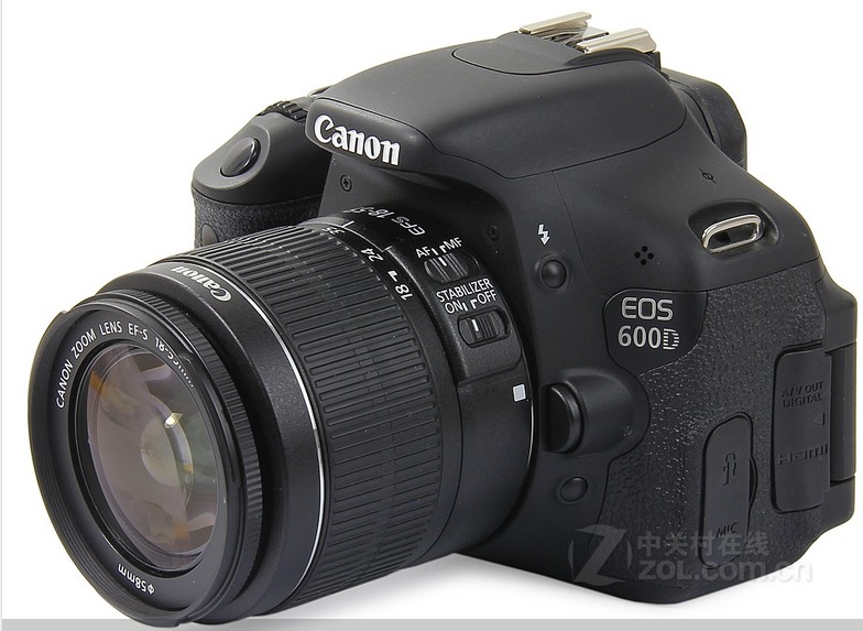 外形时尚 佳能600D数码相机 单机1800元 18-55套机2200元