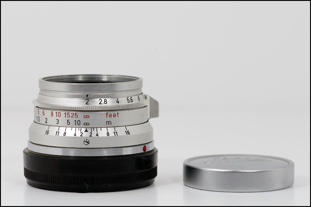 徕卡 Leica M 35/2 SUMMICRON 德产8枚玉 成色不错