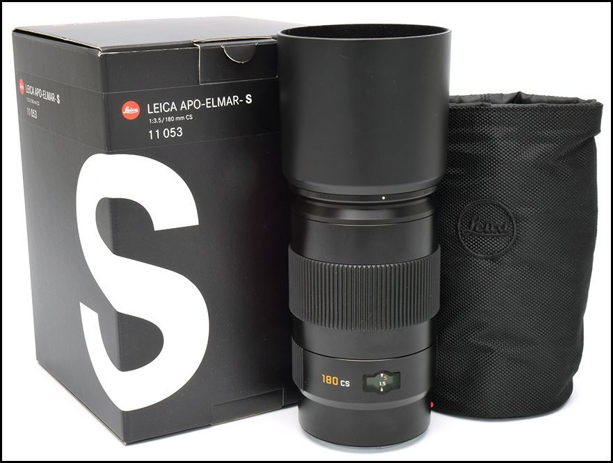 徕卡 Leica S 180/3.5 APO-ELMAR-S CS 镜头 新品 带包装