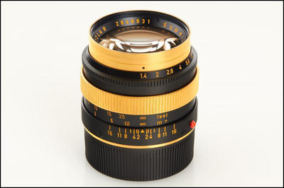 徕卡 Leica M 50/1.4 SUMMILUX 黄金版 镜头 好成色