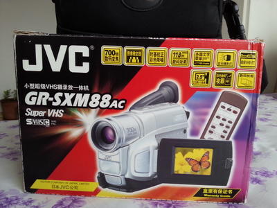 JVC GR-SXM88ac小型超级VHS摄录放一体机