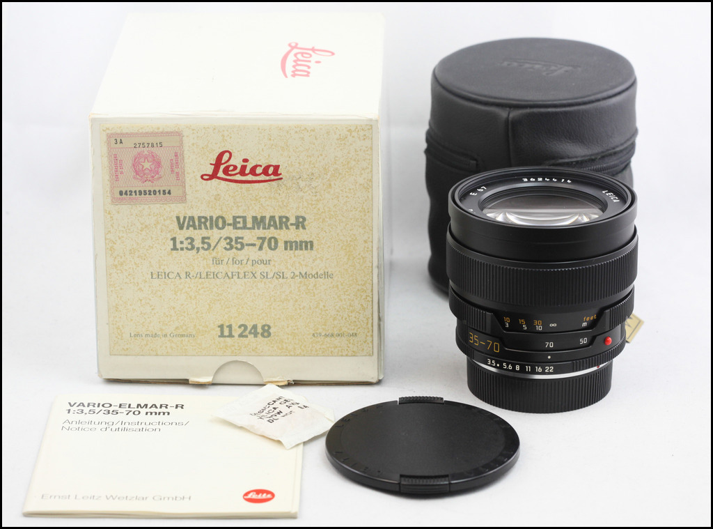徕卡 Leica R 35-70/3.5 VARIO-ELMAR-R E67德产 带包装＃4414