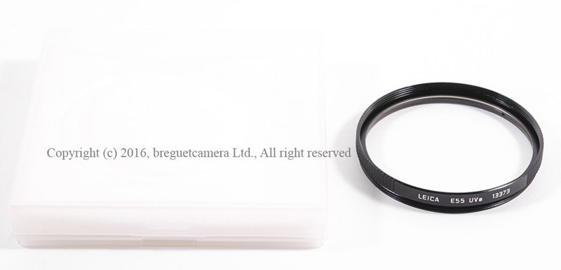 【美品】Leica/徕卡 E55 Uva 133373 黑色UV镜 #HK6653