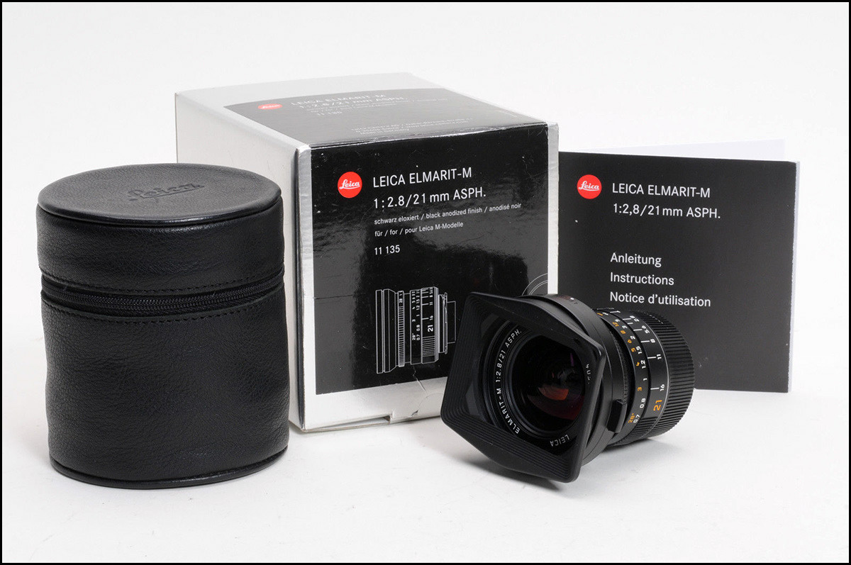 徕卡 Leica M 21/2.8 ASPH 原厂6-BIT 带银盒包装 最后期40号段