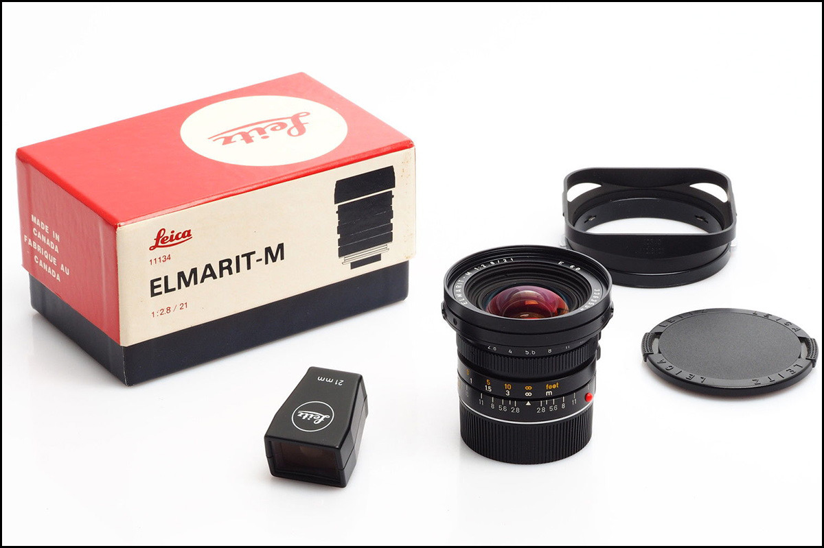 徕卡 Leica M 21/2.8 ELMARIT-M E60 PRE-ASPH 带取景器 带包装