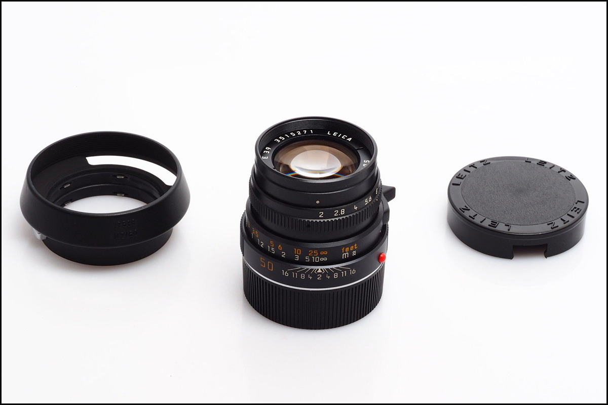 徕卡 Leica M 50/2 SUMMICRON-M IV 内凹虎爪 德产 后期 方字版