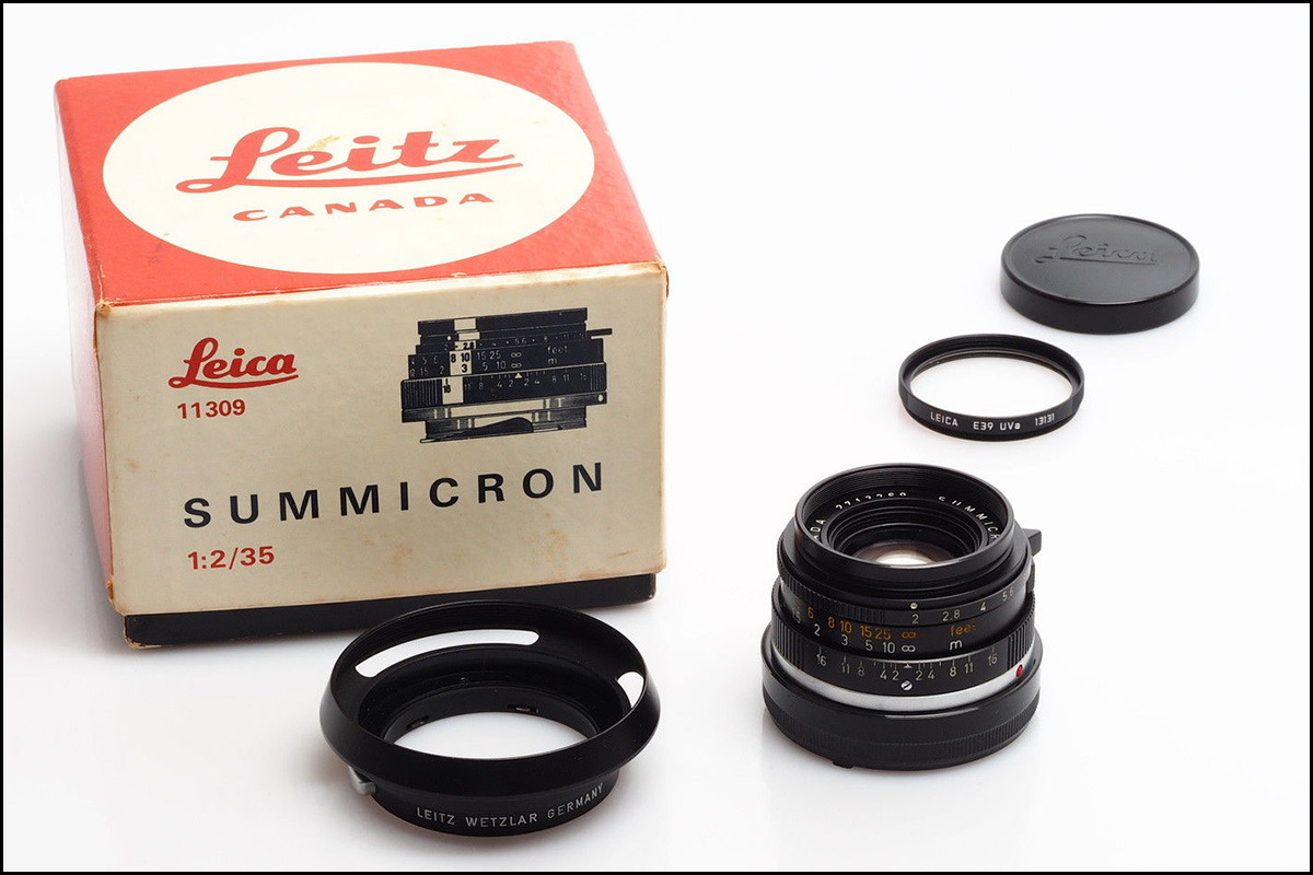 徕卡 Leica M 35/2 SUMMICRON 德产6枚玉 新同品 带包装