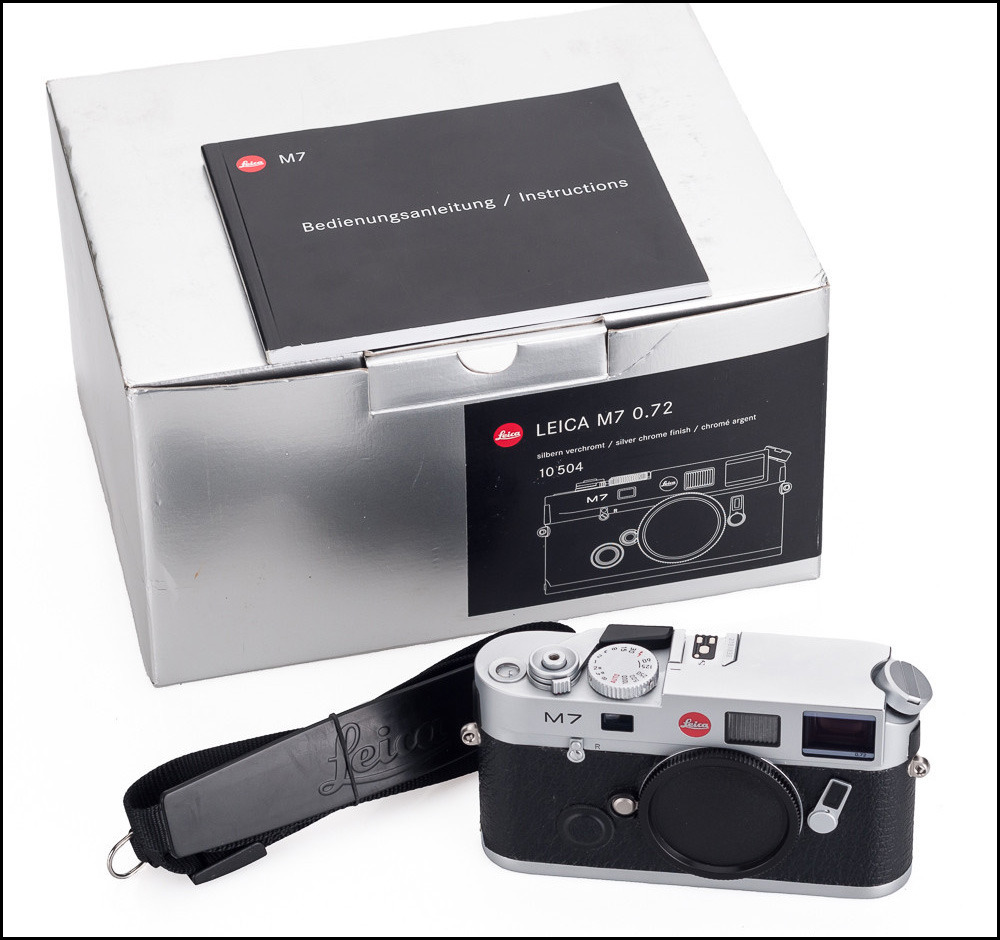 徕卡 Leica M7 TTL 0.72 银色 带包装