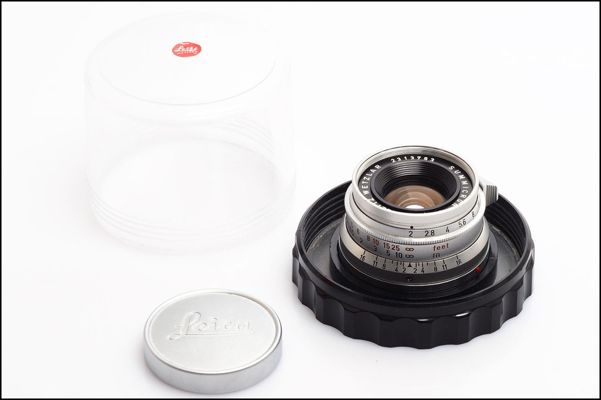 徕卡 Leica M 35/2 SUMMICRON 德产8枚玉 好成色