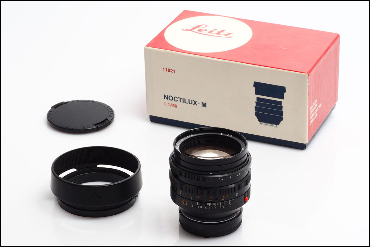徕卡 Leica M 50/1.0 NOCTILUX-M E60 第三代 带包装