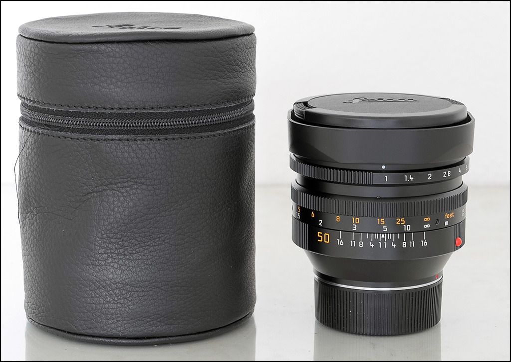 徕卡 Leica M 50/1.0 NOCTILUX-M 原厂6-BIT 第四代 自带罩 好成色